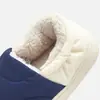 Chinelos de Algodão Balabala Kidsren com Salto para Meninos e Meninas Forrados com Lã e Espessados Sapatos de Algodão para Bebê Quentes para Outono e Inverno Sapatos de Casa Internos