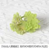 Plantación de Bonsái de Suculentas Simuladas Cuidadosamente Seleccionadas Mini Accesorios de Suculentas Falsas Terciopelo Plantas Verdes Decoración del Hogar DIY Adornos
