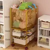 Armário Organizador de Brinquedos de Boneca Caixa de Armazenamento Armário de Armazenamento Bonecas de Desenho Animado Brinquedos Infantis Prateleira de Armazenamento Prateleira Multicamadas Bebê