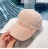 Gorra de Béisbol Versátil Estilo K 2024 con Letra m Gruesa Cálida de Piel de Conejo Terciopelo de Visón Gorra de Pato para Mujer Otoño e Invierno