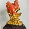 Adornos de Estatua de Buda, Artesanías de Resina, Adornos de Cumpleaños, Durazno de Cumpleaños, Buda Sonriente Estilo Chino, Ofrendas de Templo, Regalos para el Hogar para Otros