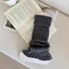 Cobre-meias, Meias de Cano Médio para Outono e Inverno, Meias Modeladoras para Panturrilha, Botas de Neve Y2K, Polainas Grossas e Quentes para o Inverno