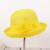 Chapéu de Sol Versátil, Cor Sólida, Respirável, Simples e Elegante para Viagens ao Ar Livre, Chapéu de Rede para Afinar o Rosto, Afinar o Rosto Atacado
