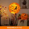 Farolillos de calabaza de Halloween farolillos de papel luminosos cadena bar hotel casa embrujada centro comercial diseño decoración accesorios suministros para festivales