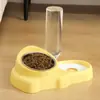 Comederos para Perros, Set de Comedero y Bebedero para Gatos con Dispensador de Agua y Comedero de Acero Inoxidable para Gatos y Perros Pequeños