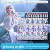 Adesivos de Desenho Animado Infantil Adesivos Fofos 3D de Princesa com Bolhas Adesivos para Meninas Adesivos para Jardim de Infância Prêmios