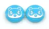 Cubierta protectora de silicona para joystick Sen con forma de hoja para Nintendo Switch OLED, tapa protectora antideslizante para mando de juego Mario