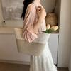 Bolso de Mujer Gran Capacidad Bolso de Paja Bolso Tote de Hombro de Moda Verano para Mujer Tejido Vacaciones en la Playa Bolso de Playa