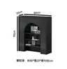 Gabinete Decorativo de Lareira Estilo Francês, Gabinete de Exibição Branco e Preto Estilo Americano para Sala de Transmissão ao Vivo, Gabinete de Entrada Estilo Nórdico para Pousadas