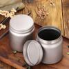 Latas de Té Latas Selladas Pequeñas Portátiles de Metal Almacenes de Té para Despertar el Té Cajas de Té Latas de Almacenamiento a Prueba de Humedad Ta8608