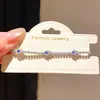 Pulsera Extraíble Estrella Mariposa de Circonita Super Brillante, Diseño Exquisito, Pulsera de Nicho, Lujo Ligero, Sensación de Alta Gama, Joyería de Mano para Mujer