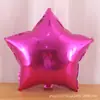 Globo de Papel de Aluminio Redondo con Forma de Corazón y Estrella de Cinco Puntas Diseño de Escena Impresión de Logotipo Publicitario Globo de Película de Aluminio con Forma de Corazón