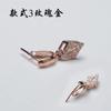 Fivela Pingente Banhada a Ouro Prata 925 Fivela com Diamante Jade Fivela Esmeralda Cristal Âmbar Cabeça de Fivela Pingente Acessórios para Joias DIY