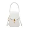 Bolsa Pequena Quadrada da Moda Transfronteiriça para Mulheres 2026 Nova Moda Estilosa Bolsa para Celular Versátil Bolsa de Ombro Transversal para o Dia a Dia