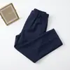 Pantalones de traje para niño con cintura elástica, no planchar, resistentes a las arrugas, pantalones negros para niño, versátiles pantalones largos azul marino para adolescentes, para actuaciones