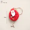 Fieltro de Lana Navideño Lindo Colgante Decorativo de Peluche Dulces Accesorios DIY Árbol de Navidad Alce Bolsa de Regalo Hombre de Jengibre