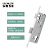Fechadura de maçaneta de porta com moldura de aço inoxidável 304 personalizada, fechadura de porta de correr com moldura estreita, fechadura dividida para porta de perfil, porta interna, porta de madeira