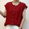 Nueva Camisa Casual y Elegante de Verano para Mujer con Efecto Adelgazante Retro y Botones de Una Sola Fila