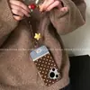Adecuado para Funda de Teléfono Huawei Pura80 de Cuadros Azules y Marrones con Lunares, Alto Valor Estético, Linda Funda Huawei Pura70Pro