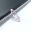 8X31mm Atacado de Fabricante Pedra Ágata Ametista Olho de Tigre Coluna Hexagonal Duplo-Apontada Pedra Solta Acessórios para Colar DIY
