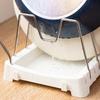 Soporte multifuncional para tapas de ollas de hogar, escurridor de cocina, estante de almacenamiento, organizador de encimera, gabinete de acabado multicapa para tablas de cortar