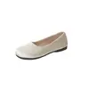 Zapatos planos de talla grande 35-43 para mujer, mocasines 2026 primavera y otoño, nuevos, versátiles, de moda, slip-on, zapatos de suela fina