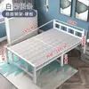 Cama Dobrável Cama de Solteiro Casa Cama Simples Escritório Cochilo Cama Companheira Portátil Placa Dura Cama de Madeira Cama de Ferro para Adulto