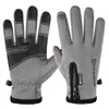 Guantes de Invierno para Mujer para Montar en Bicicletas Eléctricas, a Prueba de Viento, Cálidos y Resistentes a las Heladas para Otoño e Invierno, Pantalla Táctil, Impermeables, Engrosados