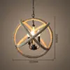 Lustre vintage estilo country americano, luz para sala de estar, design com contas de madeira envelhecida, luz de vela estilo francês para quarto e sala de jantar, iluminação decorativa para pousadas