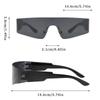 Gafas de Sol Y2K Tendencia Hip Hop Celebridad de Internet Ins Explosivas para Exteriores Montar Protector Solar Protección UV
