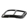 Adequado para 19 BMW novo X5 X6 decoração externa modificação capa decorativa de moldura de quadro para tubo de escape de garganta de escape de quatro saídas tudo incluído