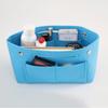 Bolsa Cosmética de Almacenamiento Multifuncional Transfronteriza Portátil de Fieltro Bolsa Mediana Bolsa Forro Organizador de Artículos de Aseo para Mujer