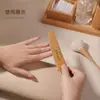 Lima de uñas lavable y resistente al desgaste con escala, tira pulidora, tira lijadora, ayuda para dar forma a las uñas, herramienta de manicura