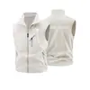 Jaqueta Reversível para Exposição ao Ar Livre para Homens e Mulheres, Corta-vento e Impermeável, Colete Esportivo de Inverno para Corrida e Golfe com Logotipo Personalizado