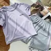 Ropa de secado rápido para niños, Conjuntos de manga corta para niños, Ropa deportiva de malla para niñas en verano, Uniformes de bádminton para niños de mediana edad y mayores para estudiantes de primaria