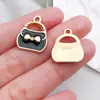 Aleación de Goteo de Aceite Serie para Mujer Bolsa para Labial Sombrero Tacones Altos Accesorios Colgante DIY Pequeños Accesorios de Joyería Transfronterizo