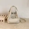 Bolsa de Mão Estilo Coreano de Alto Valor Nicho Bolsa Saco para Mulheres, Nova Moda Primavera 2026 Bolsa de Ombro, Bolsa Transversal Retrô