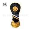 Comercio electrónico transfronterizo nuevos fabricantes venta al por mayor funda para palo de golf smiley lindo funda para palo de madera funda para palo push