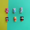 Gato Pato Fresa Oso de Dibujos Animados Brillante diy Pegamento de Crema Accesorios de Resina Cuerda para el Cabello Pinza Caja de Almacenamiento Pegatina para Refrigerador