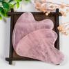 Tabla de Raspado de Jade Cristalino Exclusiva Transfronteriza para Belleza Facial, Masaje de Puntos de Acupuntura, Lámina de Gua Sha para Salud y Bienestar
