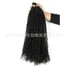 Europa y Estados Unidos peluca ola de agua africana trenza de tubo enrollado cabello de ganchillo peluca de fibra química una generación de cabello