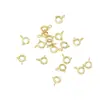 Fecho de Mola Colar Pulseira Terminal Conector Lagosta Fivela Banhado a Ouro 14K Ouro Real 18K DIY Materiais Artesanais Acessórios