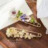 Broche de Alta Qualidade Estilo Europeu e Americano para Mulheres, Fixado nas Roupas, Broche de Cardigã, Flor Tulipa, Acessório Elegante e Versátil