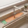 Tapete para Torneira Macio de Terra de Diatomáceas Banheiro Absorvente Secagem Rápida Tapete Bancada de Pia de Banheiro Cozinha Tapete para Vaso Sanitário