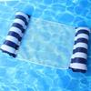 Rede Inflável em Estoque Transfronteiriça, Cadeira de Descanso Dobrável para Brincadeiras Aquáticas na Piscina, Cama Flutuante, Tapete Flutuante com Rede, Novo Tapete Flutuante Inflável