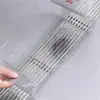 Filtro Desechable para Desagüe de Piso de Venta Caliente Pegatina Extensible Anti-Obstrucción Anti-Cabello para Baño Viene con Rascador Amarillo