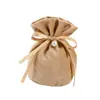 Bolsa de Dulces de Terciopelo para Boda Creativa de Gama Alta Caja de Empaque para Dulces de Boda China Bolsa de Tela Caja de Regalo de Acompañamiento para Boda