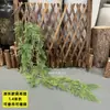Plantas Verdes Penduradas na Parede Planta-Aranha Flores Artificiais Plantas Verdes Pendentes Samambaias Tubos de Parede Decoração de Teto Folhas de Samambaia Cipós