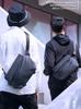 Bolso cruzado magnético para hombre, Bolso multifuncional, Gran capacidad, Bolso de hombro casual para hombres y mujeres, Hebilla magnética del fabricante, Atracción magnética