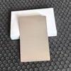 Lámina de metal de aluminio multicolor/tarjeta de presentación con marcado láser/material de depuración de grabado/aleación de aluminio y magnesio máquina de fibra óptica 50 láminas